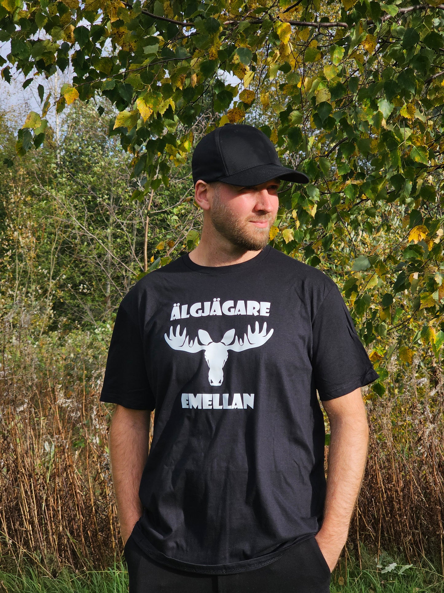 T-shirt Svart