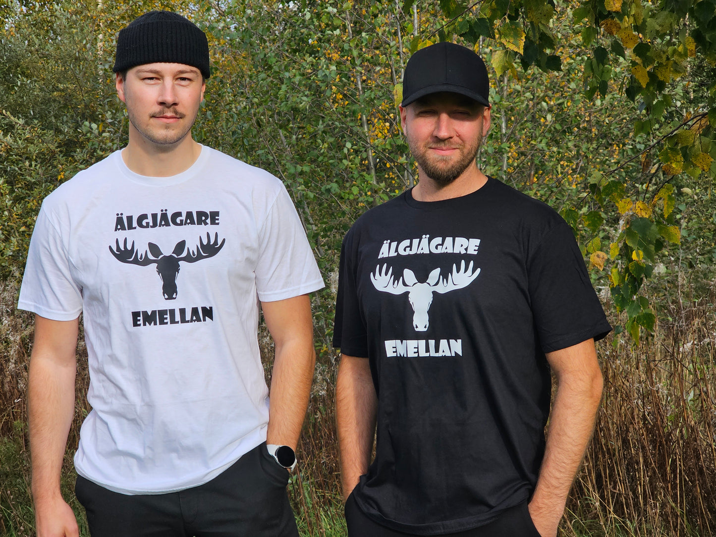 T-shirt Svart