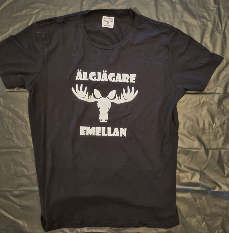 T-shirt Svart