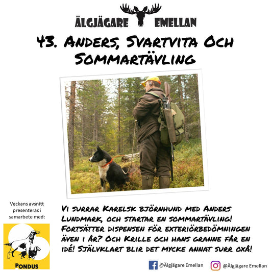 Avsnitt 43. Anders, Svartvita & Sommartävling