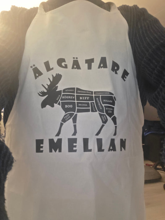 "ÄLGÄTARE" Förkläde