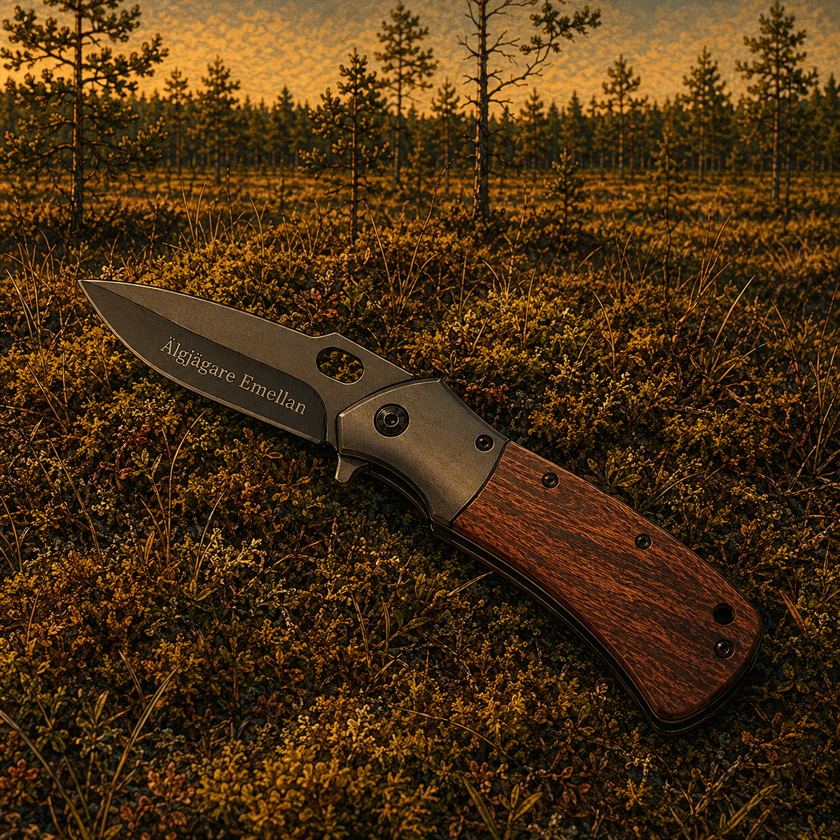 Fällkniv "Älgjägare Emellan"