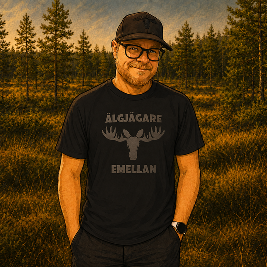 T-Shirt "Svart på svart"